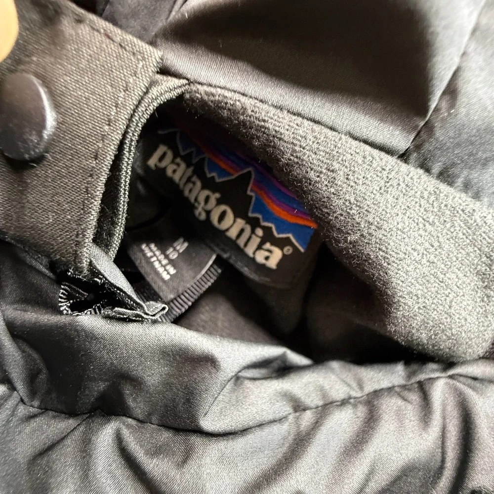 Patagonia Kid's 4 -in-1 Hooded Jacket MAC Ski & Snowboard Brown M 8-10 EUC